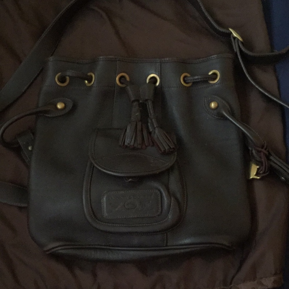 Dooney & Bourke Brown Leather Purse